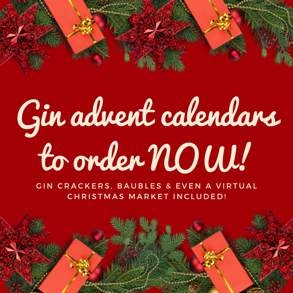 Gin advent calendars to order NOW! What's Katie Doing?